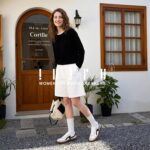 IDIFU Womens Casual Sneakers Comfortable Cute Casual Tennis Shoes Non Slip Memory Foam Lightweight Fashion Retro Sneakers - Image 4