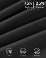 Suggest a better title and return a single title only without any other comments: JOCMIC Girls Flare Leggings Kids Bell Bottom High Waisted Yoga Dance Flared Bootcut Pants - Image 5