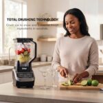 Ninja Professional Blender 1000W, Total Crushing Technology- Smoothies, Ice Crushing & Frozen Fruit, Full-Size Countertop Blender, 72-oz. Pitcher, Black & Grey, BL610 - Image 3