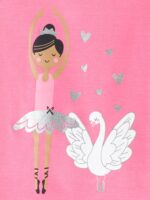 Simple Joys by Carter's baby-girls 4-piece Pajama Set - Image 4