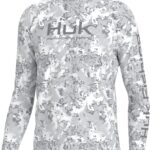 HUK Men's Pursuit Vented Long Sleeve Fishing Shirt (+30 UPF)