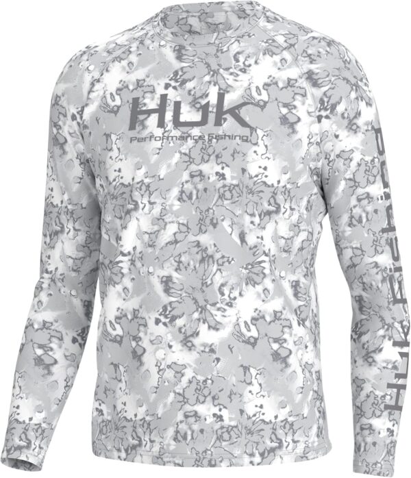 HUK Men's Pursuit Vented Long Sleeve Fishing Shirt (+30 UPF)