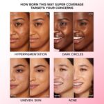 Suggest a better title and return a single title only without any other comments: Too Faced Born This Way Super Coverage Multi-Use Concealer | Full Coverage, Non-Comedogenic, Oil Free + Long Lasting Concealer | Hyaluronic Acid, Coconut Water + Alpine Rose - Image 4