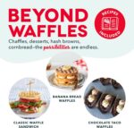 Dash Mini Waffle Maker- Compact Electric Iron for Creative Homemade Treats - Nonstick Surface - Easy-to-Clean - Perfect for Kids & Families - Aqua - Image 5