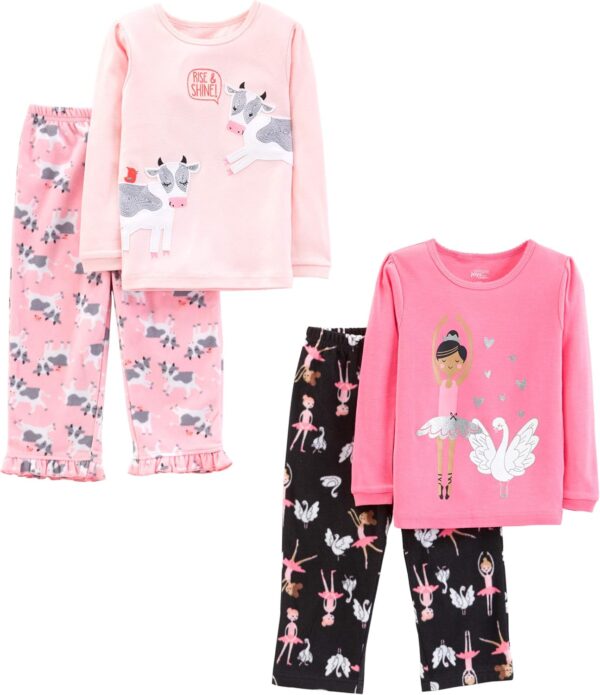 Simple Joys by Carter's baby-girls 4-piece Pajama Set