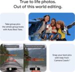 Google Pixel 10 - Unlocked Android Smartphone - Gemini AI Assistant - Advanced Triple Rear Camera, Fast-Charging 24+ Hour Battery, and 6.3" Actua Display - Obsidian - 128 GB (2025 Model) - Image 3