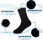 Kids Classics Crew Socks 10 Pairs Child Boy Girls Athletic Cotton Basic School Uniform Breathable Casual Sports Socks - Image 4