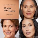 Suggest a better title and return a single title only without any other comments: LAURA GELLER NEW YORK Baked Double Take Powder Foundation - Medium - Buildable Medium to Full Coverage - Matte Finish