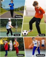 Boys Sweatpants with Zip Pockets 5Pack Athletic Pants Mesh Joggers for Boys 5-24 - Image 7