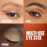 MAYBELLINE Color Tattoo Longwear Multi-Use 24HR Eye Shadow Stix, Rich, Long Lasting Eyeshadow, Eyeliner and Eye Primer Stick, I Am Cheeky (Mauve Shimmer) - Image 4