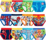 Marvel boys Toddler Spiderman & Superhero Friends Exclusive 12-pk Avent Box of Briefs Perfect for Gifting & Potty Training