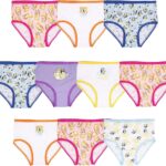 Suggest a better title and return a single title only without any other comments: 100% Soft Combed Cotton 10-Pack Underwear, Sizes 2/3T, 4T, 4, 6, and 8
