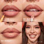 NYX PROFESSIONAL MAKEUP Duck Plump Plumping Lip Liner, Matte Pencil With Up To 10HR Wear, Nude Flip (Nude Lip Liner) - Image 9