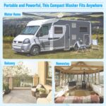 INTERGREAT Portable Washing Machine with Longer Hose, 16lbs Twin Tub Laundry Washer Machine with 9.6Lbs Washer and 5.4Lbs Spinner dryer, Semi-automatic Washer Combo for Dorms, Apartments, Blue - Image 10