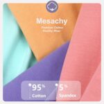 Suggest a better title and return a single title only without any other comments: Girls Underwear Cotton Panties for Teens Girl Kids Briefs Pack of 8 - Image 3