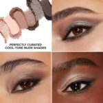 Too Faced Born This Way Natural Nudes Mini Eye Shadow Palette Makeup | Creamy, High Pigment Matte + Shimmer Shades, 0.2 Ounce - Image 7