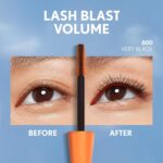 COVERGIRL Lash Blast Volume Mascara, Long-Wearing, Smudge-Proof, Cruelty Free - Black Brown (Pack of 1) - Image 5