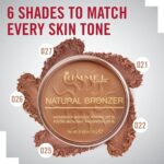 Suggest a better title and return a single title only without any other comments: Rimmel London Natural - 022 Sun Bronze - Bronzer, Matte Finish, 0.49oz - Image 2