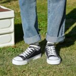 ZGR Womens White Tennis Shoes for Women,Lace up Canvas Sneakers,Casual Walking Canvas Shoes - Image 8