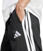 Adidas Mens 3-Stripes Tricot Open Hem Track Pants - Image 4