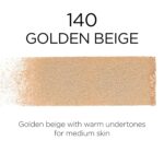 Suggest a better title and return a single title only without any other comments: L'Oreal Paris Makeup Infallible Fresh Wear Foundation in a Powder, Up to 24H Wear, Waterproof, Golden Beige, 0.31 oz. - Image 3