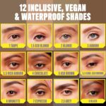 NYX PROFESSIONAL MAKEUP Micro Brow Pencil, Precise Eyebrow Pencil - Taupe - Image 4