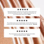 Suggest a better title and return a single title only without any other comments: ICONIC LONDON Illuminator | Liquid Highlighting Drops for a Radiant Glow, Cruelty-Free, Vegan Makeup - Image 7