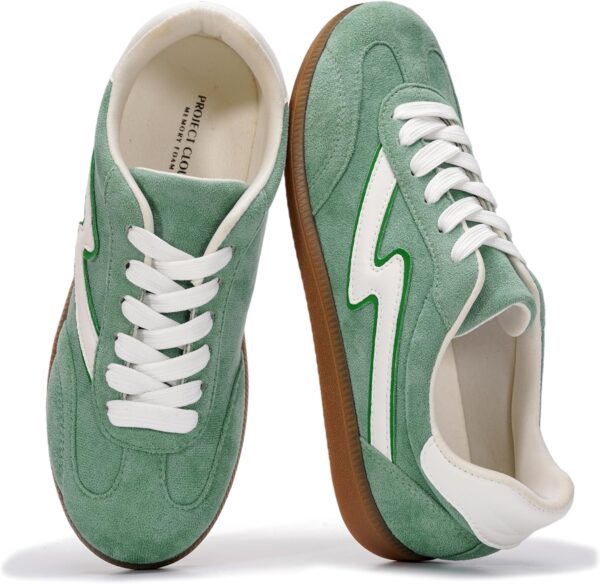 Project Cloud Fashion Sneakers for Women 2026 - Lace-Up Shoes Trendy Women Sneakers with Memory Foam Insole Women's Fashion Sneakers Non-Slip Womens Shoes (Irita)