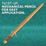 NYX PROFESSIONAL MAKEUP Vivid Rich Mechanical Eye Pencil, Vivid Rich Mechanical, Creamy Retractable Eyeliner - Smokin Topaz, Brown Eyeliner - Image 6