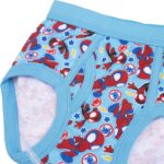 Spiderman boys Toddler Spiderman and Superhero Friends 100% Combed Cotton Underwear Multipacks With Iron Man, Hulk & More - Image 2