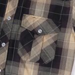 Dubinik Pearl Snap Shirts for Men - Long Sleeve Western Vintage Plaid Shirts - Image 4