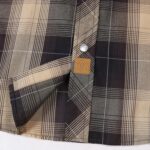 Dubinik Pearl Snap Shirts for Men - Long Sleeve Western Vintage Plaid Shirts - Image 5