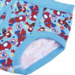 Spiderman boys Toddler Spiderman and Superhero Friends 100% Combed Cotton Underwear Multipacks With Iron Man, Hulk & More - Image 3