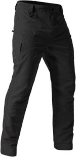 Men's Stretch Tactical Pants,Water Resistant Ripstop Cargo Pants,Lightweight Outdoor Work Hiking Pants with Pockets(No Belt) - Image 6