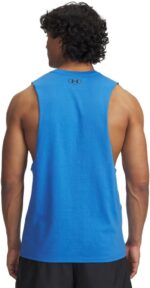Under Armour Men's Sportstyle Left Chest Cut-Off T-Shirt - Image 2