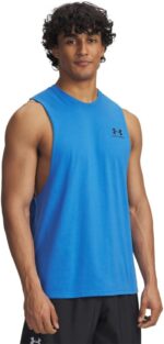 Under Armour Men's Sportstyle Left Chest Cut-Off T-Shirt