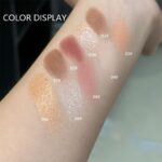 Champagne Glitter Single Eyeshadow Makeup Powder Palette,High Pigment Blendable Formula Eye Make-up for Women,Neutral EyeShadow,sombras para ojos，Longwear Waterproof,Vegan&Cruelty-Free - Image 5