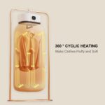 Portable Clothes Dryer - Mini Small Compact Foldable Quiet Fast-Drying Electric Machine with Adjustable Timer & UV Hygiene for Travel,RV, Home,Apartment - Image 3