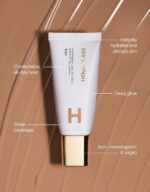 Suggest a better title and return a single title only without any other comments: Hourglass Veil Hydrating Skin Tint, Dewy Tinted Moisturizer, Makeup and Skincare Benefits, Lightweight, Buildable Coverage, Vegan, Cruelty-Free Hourglass Skin Tint for Radiant, Natural Glow - Image 7