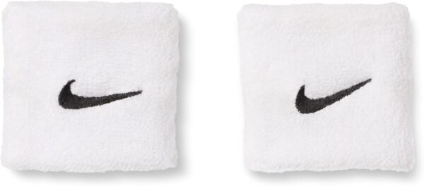 Nike Unisex Adult Swoosh Classic Wristband 2 Pack