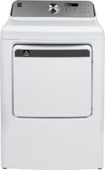 Kenmore 7.0 cu. ft. Front Load Electric Dryer - with Guard to Reduce Wrinkles & Static - Smart Sensor Drying - LED - White