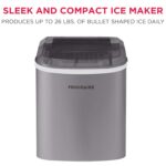 FRIGIDAIRE EFIC189-Silver Compact Ice Maker, 26 lb per Day, Silver - Image 2