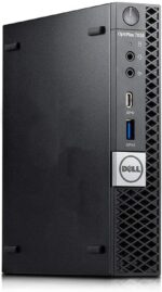 Dell Optiplex 7050 Mini Desktop PC Computer, Core i7-6700, 8GB RAM, 256GB SSD, Keyboard, Mouse, USB WiFi+BT, Windows 11 Pro 64 Bit-Multi-Language (Renewed) - Image 2