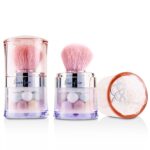 Suggest a better title and return a single title only without any other comments: Guerlain Météorites Light Revealing Pearls of Powder, Shade 2 Clair/Light (2 x 0.29 oz Jars) Duo Set with Travel Brush, Finishing/Illuminating Powder