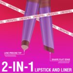 LANGMANNI 8Pcs 2-in-1 Velvet Matte Lipstick Set | All-in-One Lip Liner & Full-Size Lipstick in Unique Teardrop Shape,Gift For Women Makeup Set - Image 3