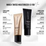 Suggest a better title and return a single title only without any other comments: bareMinerals Complexion Rescue Tinted Moisturizer with SPF 30, Hydrating Tinted Mineral Sunscreen with Hyaluronic Acid, Sheer-to-Light Coverage, Multi-tasking, Skincare Infused Makeup - Image 5