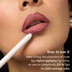 Julep With a Trace Retractable Creamy Long-Lasting Lip Liner, Sweet Truffle - Image 5