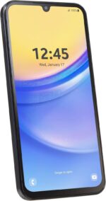 total wireless Samsung Galaxy A15 5G, 64GB Prepaid Smartphone, 6.5” FHD+ Super AMOLED Display, 50MP Triple Camera, Long Lasting Battery, Android 14 - Locked to Black - Image 4