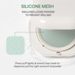 Suggest a better title and return a single title only without any other comments: LANEIGE Neo Blurring Powder: Korean Oil-Control Compact with Pore Blurring, Smoothing Finish & Travel-Friendly, No-Spill Packaging - Image 5