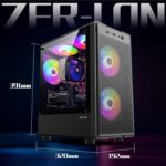 Gaming PC Desktop Computer, Intel Core I5 up to 3.6GHz, RX 550 4G GDDR5, 16G RAM, 512GB NVME SSD, WiFi 5.0, Prebuilt Gaming PC Tower Computer with 5 RGB Fan - Image 5